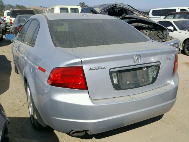 19UUA66284A062340 - 2004 ACURA TL SILVER photo 3