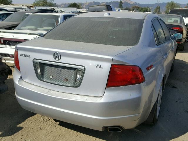 19UUA66284A062340 - 2004 ACURA TL SILVER photo 4