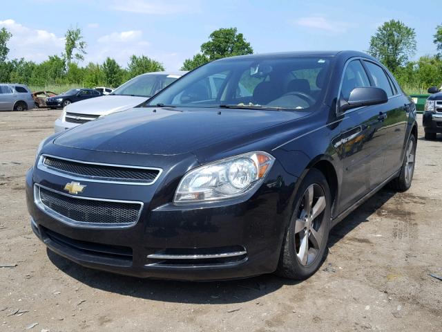 1G1ZC5E15BF233510 - 2011 CHEVROLET MALIBU 1LT შავი ფოტო 2