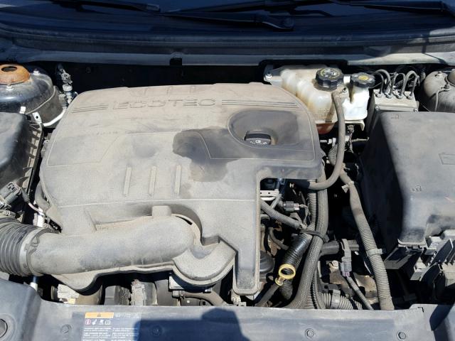 1G1ZC5E15BF233510 - 2011 CHEVROLET MALIBU 1LT შავი ფოტო 7