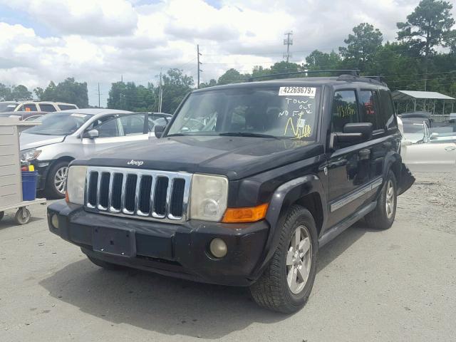 1J8HG48N76C188618 - 2006 JEEP COMMANDER 黑色 照片 2