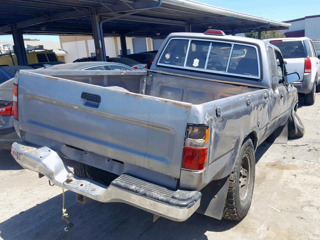 JT4VN13G3S5152589 - 1995 TOYOTA PICKUP 1/2 GRAY photo 4