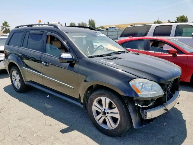 4JGBF71E99A485896 - 2009 MERCEDES-BENZ GL 450 4MA BLACK photo 1