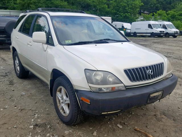 JT6HF10U5Y0116047 - 2000 LEXUS RX 300 WHITE photo 1