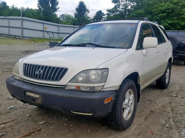 JT6HF10U5Y0116047 - 2000 LEXUS RX 300 WHITE photo 2