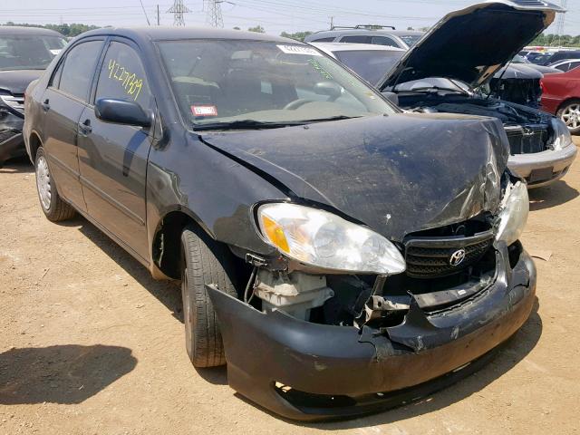 1NXBR32E77Z866446 - 2007 TOYOTA COROLLA SE BLACK photo 1