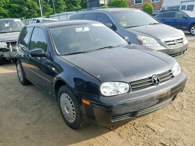 9BWBB21J424000168 - 2002 VOLKSWAGEN GOLF GL BLACK photo 1