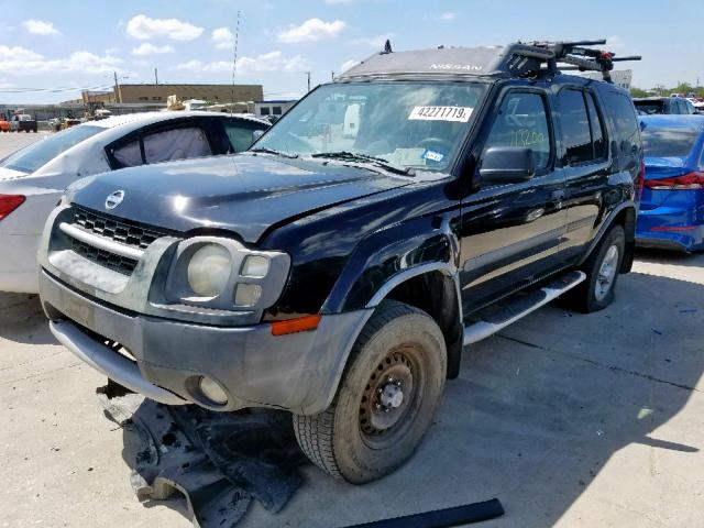 5N1ED28Y64C625602 - 2004 NISSAN XTERRA XE BLACK photo 2