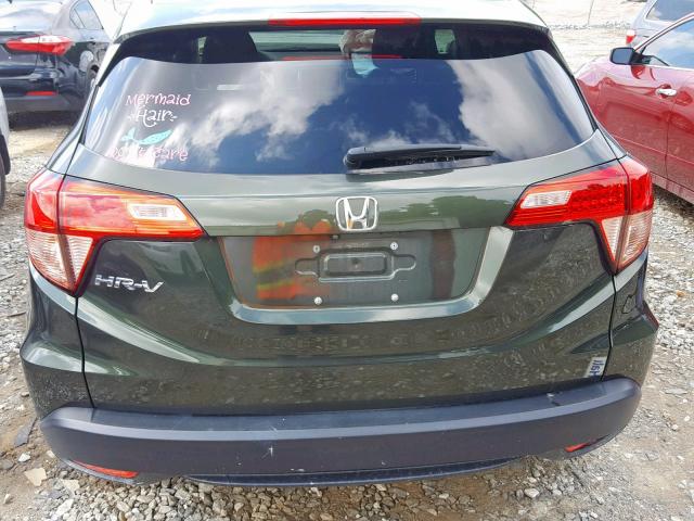 3CZRU5H57HM720892 - 2017 HONDA HR-V EX GREEN photo 9