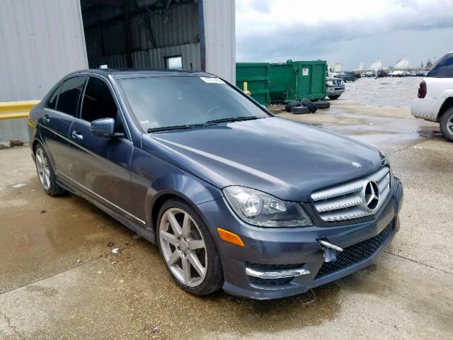 WDDGF4HB5DR252957 - 2013 MERCEDES-BENZ C 250 CHARCOAL photo 1