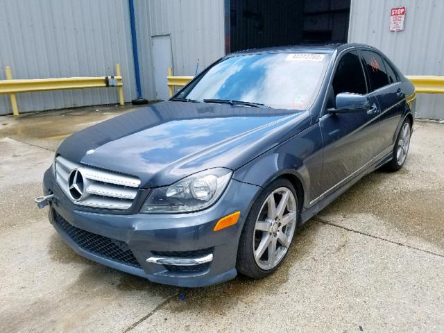 WDDGF4HB5DR252957 - 2013 MERCEDES-BENZ C 250 CHARCOAL photo 2