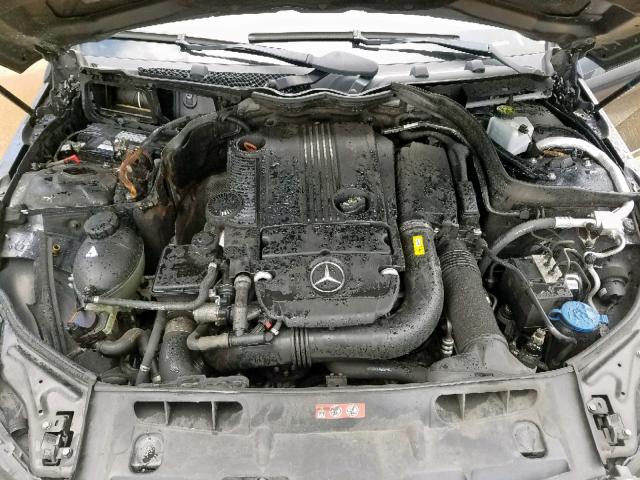 WDDGF4HB5DR252957 - 2013 MERCEDES-BENZ C 250 CHARCOAL photo 7