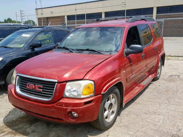 1GKET16P636207523 - 2003 GMC ENVOY XL RED photo 2