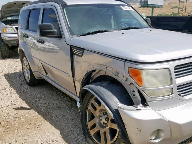 1D8GU58668W112272 - 2008 DODGE NITRO R/T SILVER photo 9