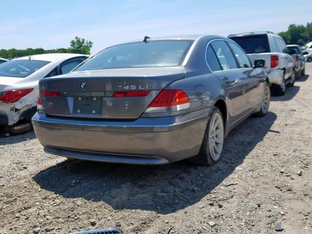 WBAGN63462DR03814 - 2002 BMW 745 LI GRAY photo 4