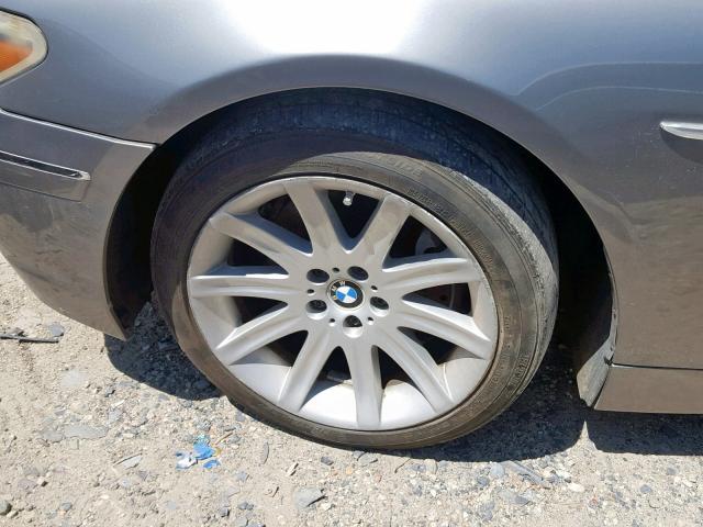 WBAGN63462DR03814 - 2002 BMW 745 LI GRAY photo 9