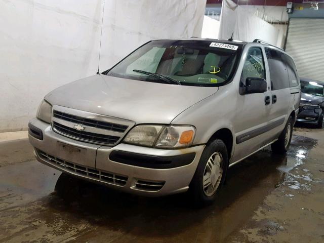 1GNDV33E35D111421 - 2005 CHEVROLET VENTURE LT SILVER photo 2