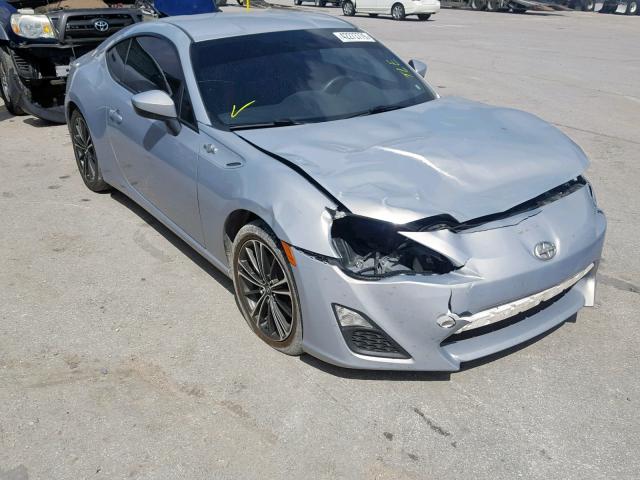 JF1ZNAA16D1728479 - 2013 TOYOTA SCION FR-S GRAY photo 1
