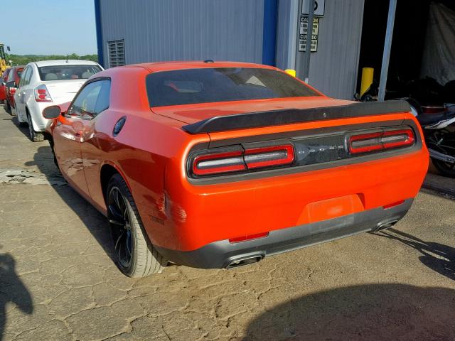 2C3CDZAG8JH118493 - 2018 DODGE CHALLENGER ORANGE photo 3