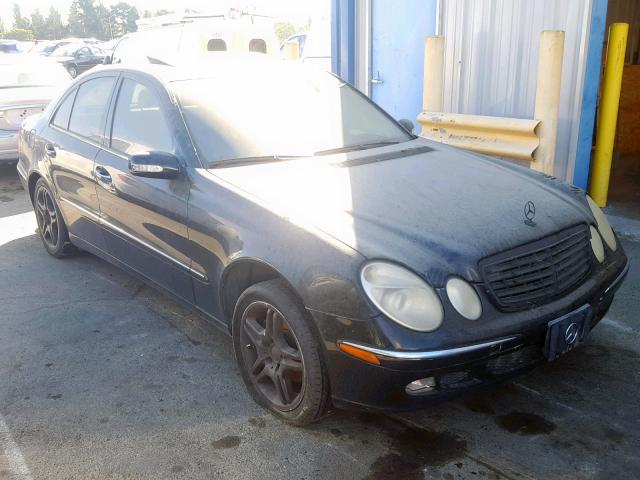 WDBUF65J03A108068 - 2003 MERCEDES-BENZ E 320 BLACK photo 1