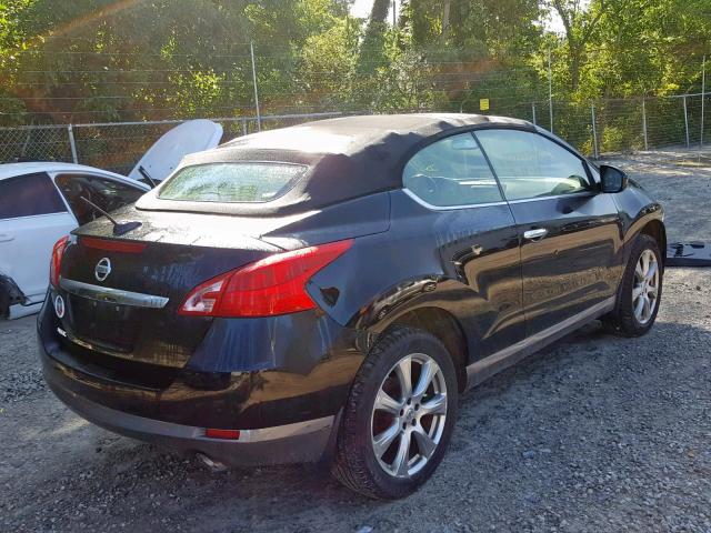 JN8AZ1FY3EW301240 - 2014 NISSAN MURANO CRO BLACK photo 4