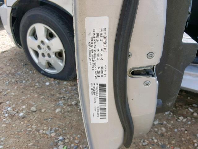 1B3HB28B28D739701 - 2008 DODGE CALIBER SILVER photo 10