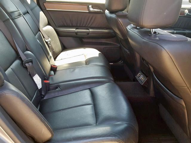 JNKBY01F78M550710 - 2008 INFINITI M45 TAN photo 6