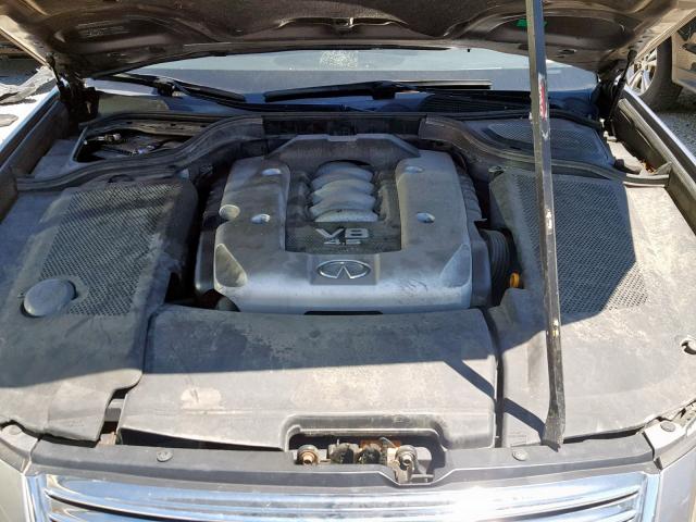 JNKBY01F78M550710 - 2008 INFINITI M45 TAN photo 7