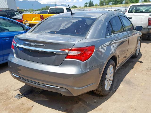 1C3CCBBB6CN120976 - 2012 CHRYSLER 200 TOURIN CHARCOAL photo 4