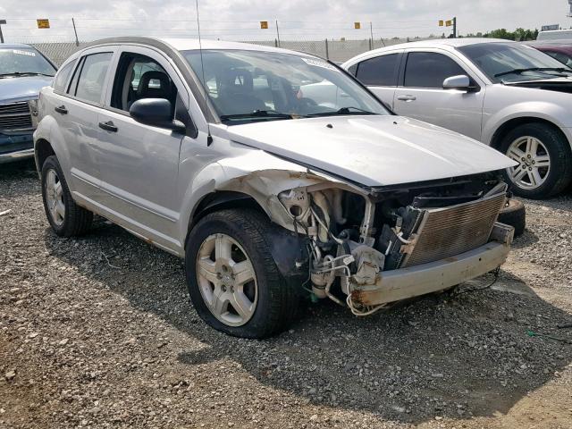 1B3HB48B67D373798 - 2007 DODGE CALIBER SX SILVER photo 1