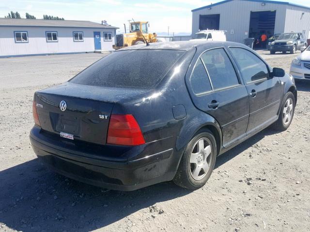 3VWSD29M01M024664 - 2001 VOLKSWAGEN JETTA GLS BLACK photo 4