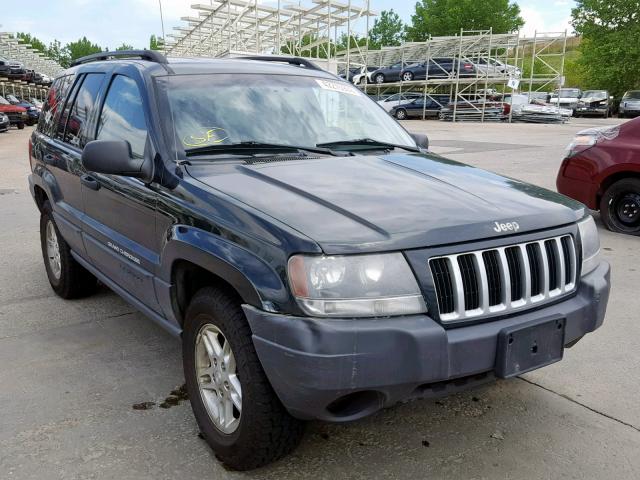 1J4GW48S24C244337 - 2004 JEEP GRAND CHER GRAY photo 1