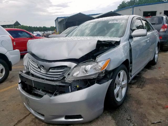 4T1BE46K67U058929 - 2007 TOYOTA CAMRY NEW SILVER photo 2