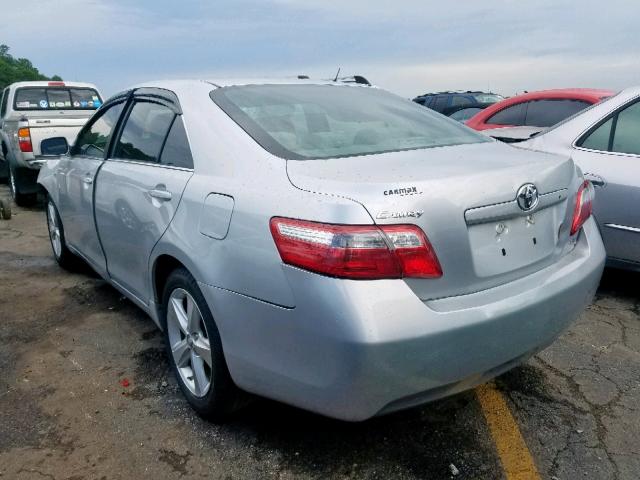 4T1BE46K67U058929 - 2007 TOYOTA CAMRY NEW SILVER photo 3