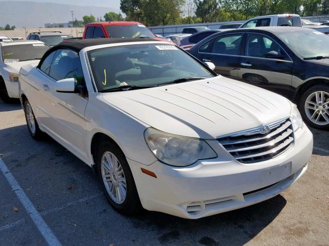 1C3LC55R18N279972 - 2008 CHRYSLER SEBRING TO WHITE photo 1