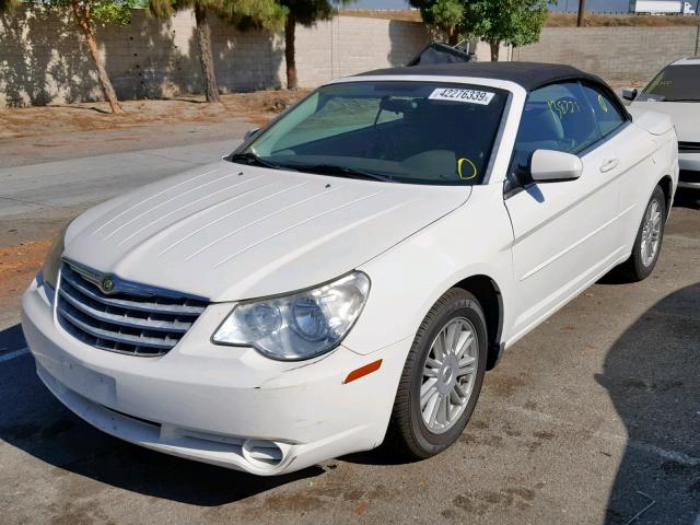 1C3LC55R18N279972 - 2008 CHRYSLER SEBRING TO WHITE photo 2