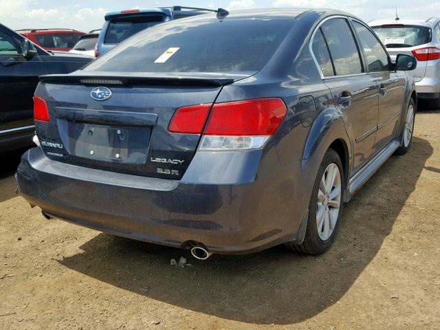 4S3BMDL6XD2004250 - 2013 SUBARU LEGACY 3.6 GRAY photo 4