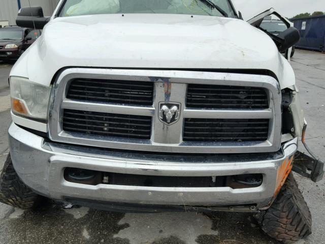 3C6UD5HL6CG158268 - 2012 DODGE RAM 2500 S WHITE photo 7