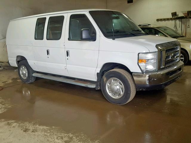 1FTNE2EW5ADA33389 - 2010 FORD ECONOLINE WHITE photo 1