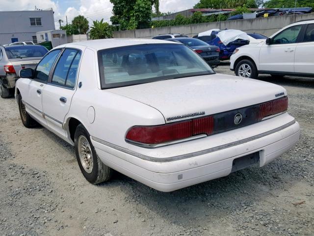 2MELM75W0RX636728 - 1994 MERCURY GRAND MARQ WHITE photo 3