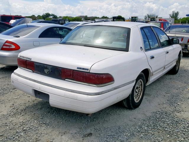 2MELM75W0RX636728 - 1994 MERCURY GRAND MARQ WHITE photo 4