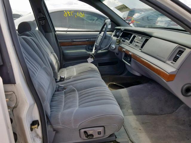 2MELM75W0RX636728 - 1994 MERCURY GRAND MARQ WHITE photo 5