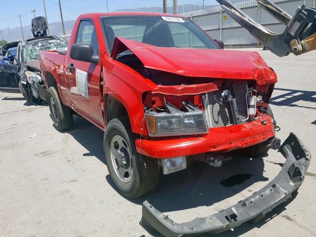 1GCGTBFE6C8163360 - 2012 CHEVROLET COLORADO RED photo 1