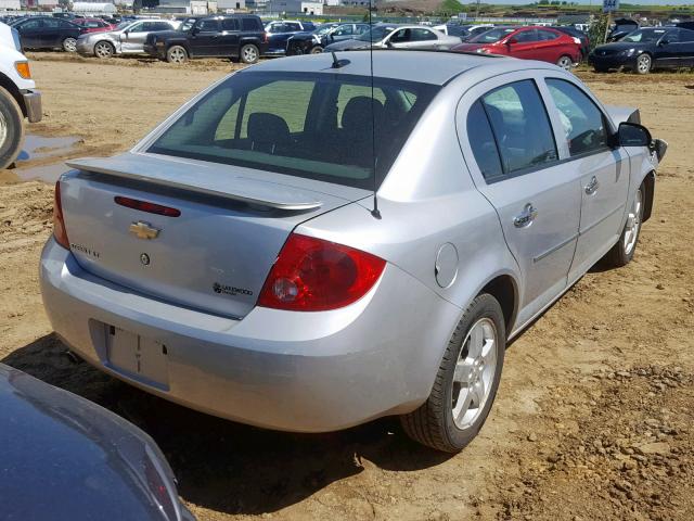 1G1AF5F59A7237817 - 2010 CHEVROLET COBALT 2LT SILVER photo 4