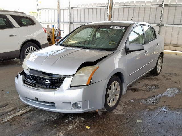 3N1AB61E18L716807 - 2008 NISSAN SENTRA 2.0 SILVER photo 2