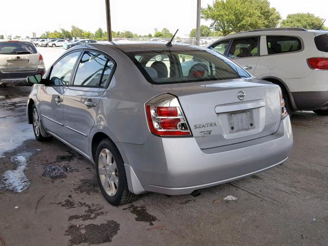 3N1AB61E18L716807 - 2008 NISSAN SENTRA 2.0 SILVER photo 3