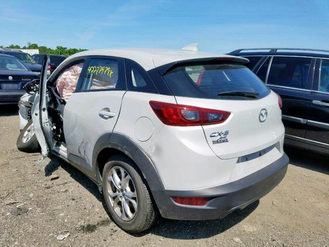 JM1DKBC70G0108208 - 2016 MAZDA CX-3 TOURI WHITE photo 3