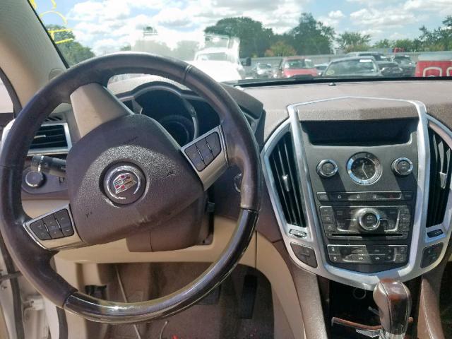 3GYFNBE33CS596884 - 2012 CADILLAC SRX PERFOR WHITE photo 9