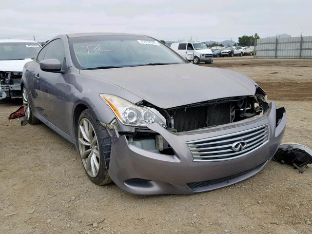 JNKCV64E18M114891 - 2008 INFINITI G37 BASE GRAY photo 1