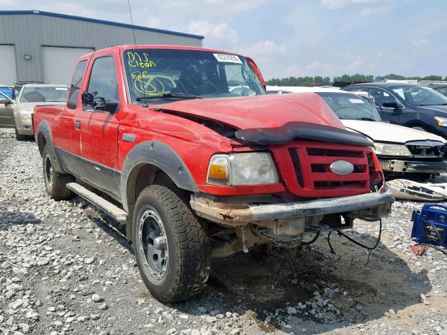 1FTZR45EX7PA70289 - 2007 FORD RANGER SUP RED photo 1